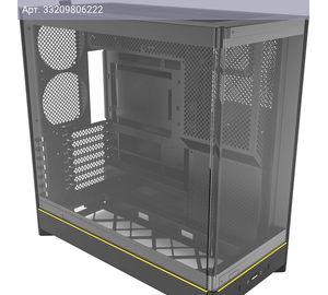 Компьютерный корпус ATX Montech HS02 черный (hs02 black)