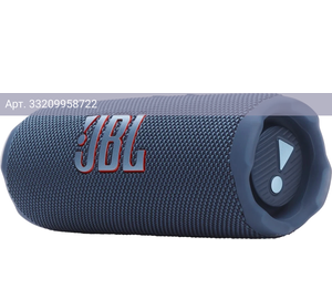 Колонка портативная JBL Flip 7, 35Вт, синий (jblflip7blu)