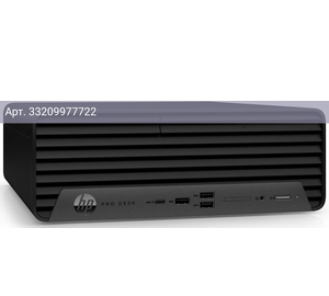 Компьютер HP 400 G9, Intel Core i7 12700, DDR4 16ГБ, SSD 256ГБ, Intel UHD Graphics 770, Windows 11 Pro, черный, русский/английский (8n8u9aa/16gb)