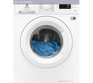 Стиральная машина полноразмерная Electrolux EW5W468WE, с фронтальной загрузкой, 8кг, 1551об/мин, английский интерфейс