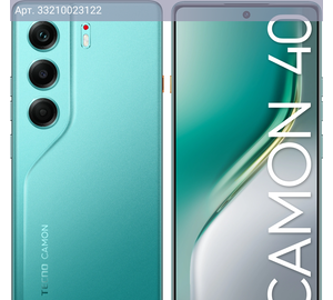 Смартфон Tecno Camon 40 8ГБ/256ГБ, зеленый (cm5 256+8 emerald lake green)