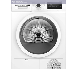 Сушильная машина Bosch Serie 4 WTN86211ME, белый, английский