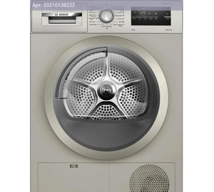 Сушильная машина Bosch WTN86212ME, серый, английский