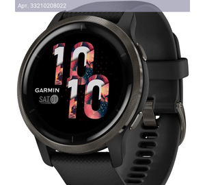 Смарт-часы GARMIN Venu 2 черный (010-02430-11)