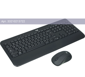 Комплект клавиатура+мышь Logitech MK540 черный/черный (920-008686)