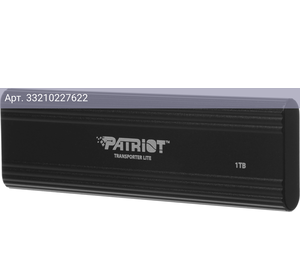 Внешний жесткий диск 1TB Patriot Transporter Lite черный USB-C (ptpl1tbpecb)