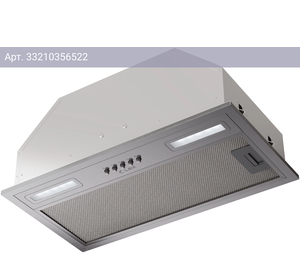 Встраиваемая вытяжка Lex Hyper 900 IX нержавеющая сталь (chat000162)