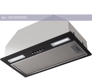 Встраиваемая вытяжка Lex Hyper 900 Inverter BL черный (chat000159)