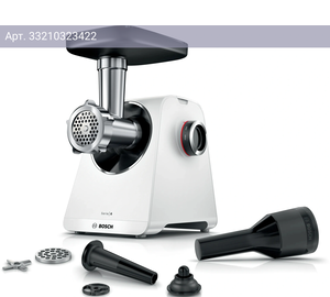 Мясорубка Bosch MFWS607W белый