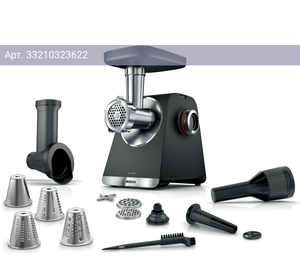 Мясорубка Bosch MFWS640B черный
