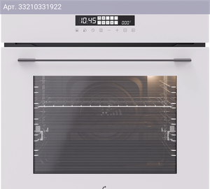 Духовой шкаф Lex EDS 1000 WH белый (CHAO000464)