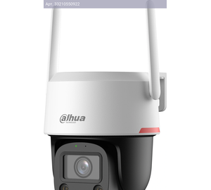Камера видеонаблюдения Dahua DH-SD-P4FP-PV-4G-EAU-0400B-PRO(4G), фокусное расстояние фиксированное 4мм-4мм белый (dh-p4f-pv-4g)