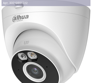 Камера видеонаблюдения Dahua DH-IPC-T3AP-IL-0280B, фокусное расстояние фиксированное 2.8мм-2.8мм белый (dh-t3a-il)