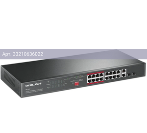Коммутатор неуправляемый Mercusys MS118CP