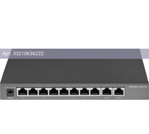Коммутатор неуправляемый Mercusys MS110GMP