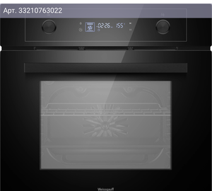 Духовой шкаф Weissgauff EOM 610 PDBS черный (438034)