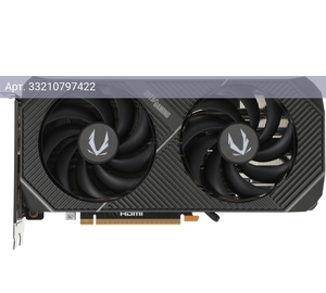 Видеокарта Zotac RTX 5070 TWIN EDGE OC 12ГБ, RET (zt-b50700h-10p)