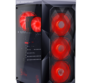 Компьютер Bloody BD-PC RB55C1, AMD Ryzen 5 5600X, DDR4 16ГБ, SSD 1024ГБ, NVIDIA RTX4060 8192МБ, Windows 11 Home, черный (2107145)