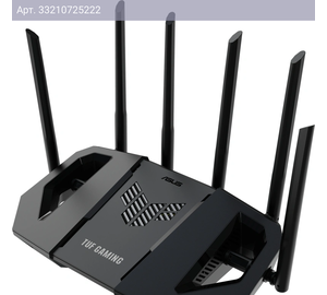 Маршрутизатор беспроводной Asus TUF-BE6500 черный