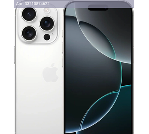 Смартфон Apple iPhone 16 Pro A3294/128ГБ, белый титан, КИТАЙ без RuStore (mylp3ch/a)