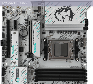 Материнская плата MSI B850M GAMING PLUS WIFI, Socket AM5, AMD B850, mATX