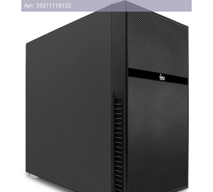 Компьютер IRU Tactio 510B7GM, Intel Core i5 12400, DDR4 16ГБ, SSD 512ГБ, Intel UHD Graphics 730, FreeDOS, черный (2111181)