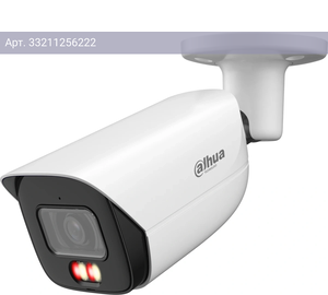 Камера видеонаблюдения Dahua DH-IPC-HFW3449EP-S-IL-0360B, фокусное расстояние фиксированное 3.6мм-3.6мм белый