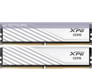 Оперативная память A-Data XPG Lancer Blade DDR5 - 2x 16GB, 6000 МГц, DIMM, CL36, RTL (ax5u6000c3616g-dtlabwh)