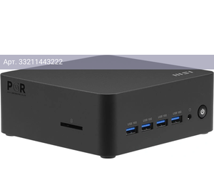 Неттоп MSI Cubi Z AI 8M-008XRU, AMD Ryzen 5 8645HS, DDR5 16ГБ, SSD 512ГБ, AMD Radeon 760M, без ОС (9s6-b03231-019)