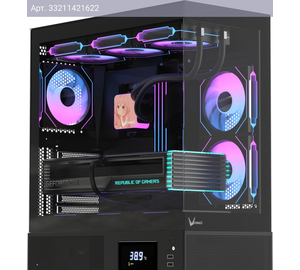 Компьютерный корпус ATX Formula Crystal E1 Floe черный (crystal e1 b floe)
