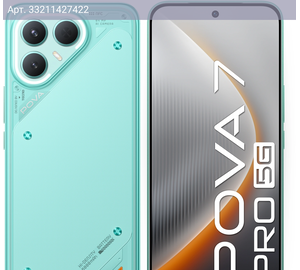 Смартфон Tecno POVA 7 Pro 5G 8ГБ/256ГБ, зеленый (lj8 256+8 neon cyan)