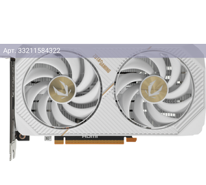 Видеокарта Zotac RTX 5060 TWIN EDGE OC WHITE ED 8ГБ, RET (zt-b50600q-10m)