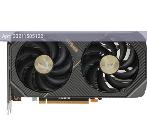 Видеокарта Zotac RTX 5060TI 8GB AMP 8ГБ, RET (zt-b50610f-10m)