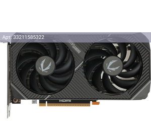 Видеокарта Zotac RTX 5060TI 8GB TWIN EDGE 8ГБ, RET (zt-b50610e-10m)