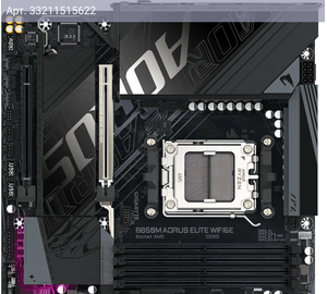 Материнская плата Gigabyte B850M AORUS ELITE WIFI6E, Socket AM5, AMD B850, mATX (b850m a elt wf6e)