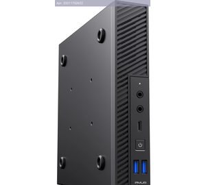 Мини ПК Amur Финвал H6I12, Intel Core i3 12100, DDR4 8ГБ, SSD 256ГБ, Intel UHD Graphics 730, FreeDOS, черный (2117526)