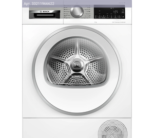 Сушильная машина Bosch WQG24591BY, белый, английский