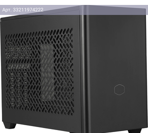 Компьютерный корпус miniITX Cooler Master MasterBox NR200P V2 черный (nr200pv2-kcnn-s00)
