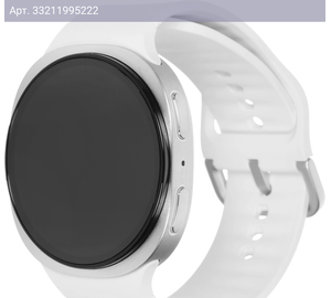 Смарт-часы SAMSUNG Galaxy Watch 8 LTE серебристый (sm-l335fzsacau)