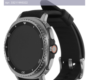 Смарт-часы SAMSUNG Galaxy Watch 8 Classic LTE серебристый (sm-l505fzkacau)