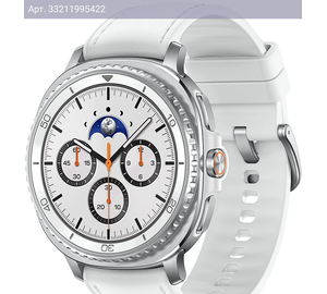 Смарт-часы SAMSUNG Galaxy Watch 8 Classic LTE серебристый (sm-l505fzwacau)