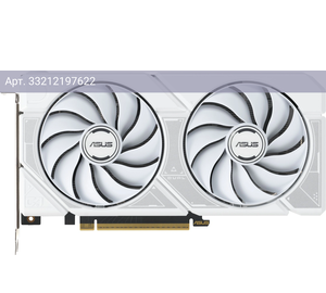Видеокарта Asus DUAL-RTX5060TI-O8G-WHITE 8ГБ, RET
