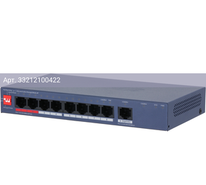 Коммутатор управляемый Dahua DH-CS4009-8ET1GT-110