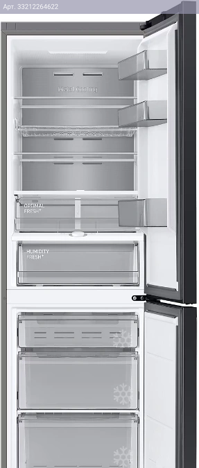 Холодильник двухкамерный Samsung RB34C7B5EB1/EF черный