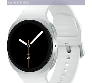 Смарт-часы SAMSUNG Galaxy Watch 8 LTE серебристый (sm-l325fzsacau)