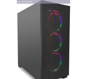 Компьютер IRU Tactio 510B7GP, Intel Core i5 14400F, DDR5 32ГБ, SSD 1024ГБ, NVIDIA GeForce RTX 5070 Ti 16384МБ, Windows 11 Pro, черный (2126643)