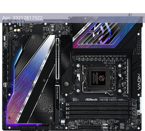 Материнская плата Asrock X870E NOVA WIFI, Socket AM5, AMD X870E, ATX
