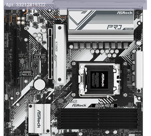 Материнская плата Asrock B650M PRO RS, Socket AM5, AMD B650, mATX