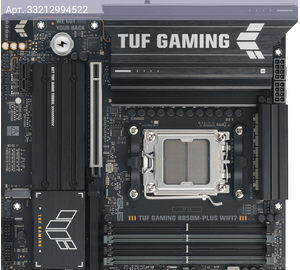 Материнская плата Asus TUF GAMING B850M-PLUS WIFI7, Socket AM5, AMD B850, mATX