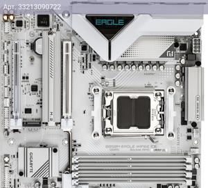 Материнская плата Gigabyte B850M EAGLE WIFI6E ICE, Socket AM5, AMD B850, mATX (b850m eagle wf6e ice)